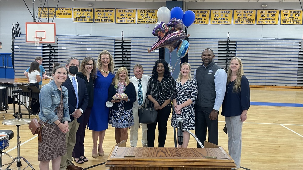 Teacher of the year Jim Miller
