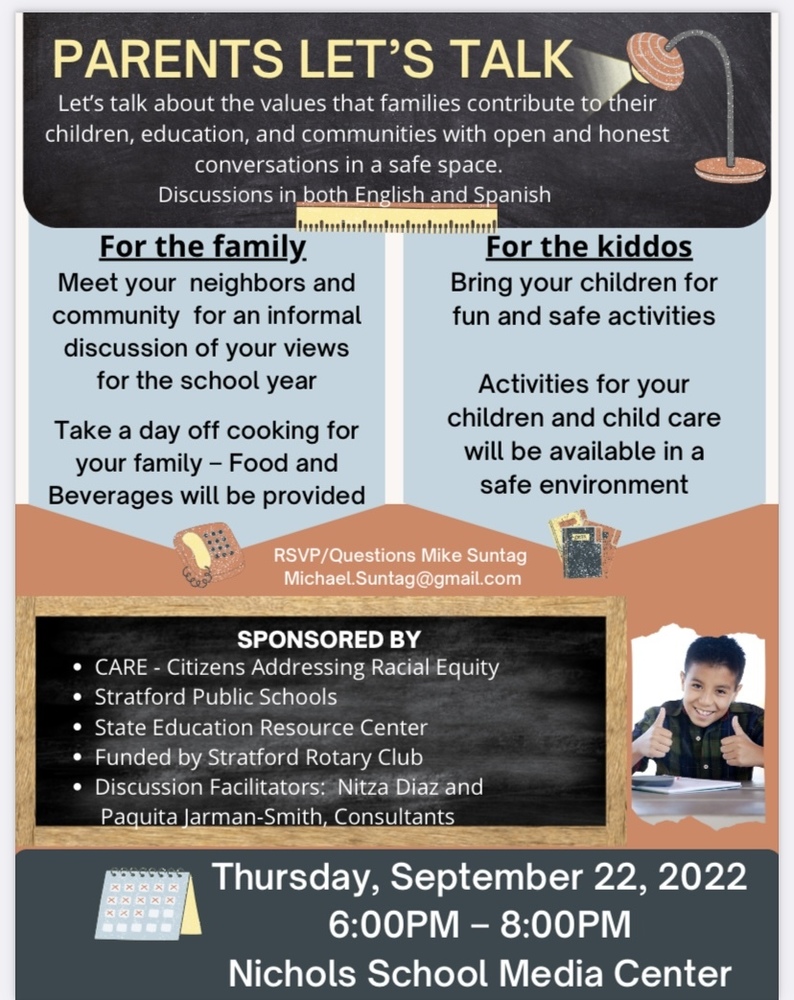 Parents Let's Talk | Wilcoxson Elementary School