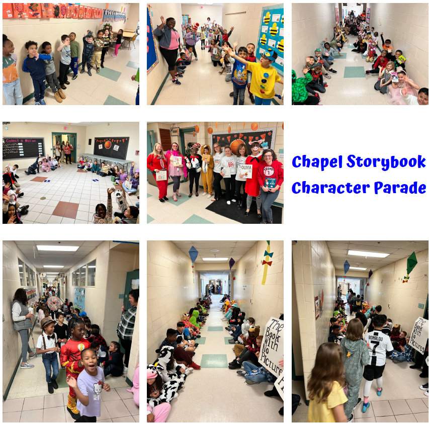 Chapel Storybook Character Parade